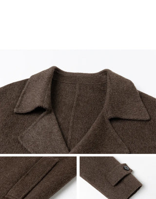 double-breasted trench coat