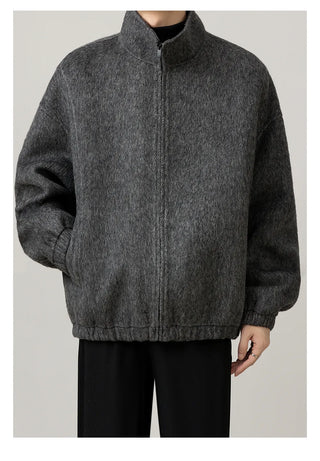 stand alpaca coat