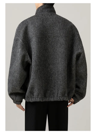 stand alpaca coat