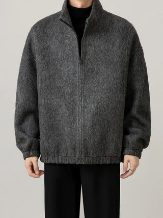 stand alpaca coat