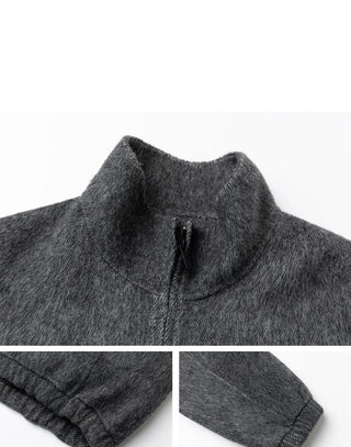 stand alpaca coat