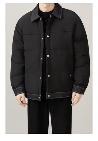 denim down jacket
