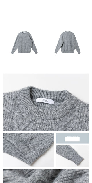 wool blend pullover