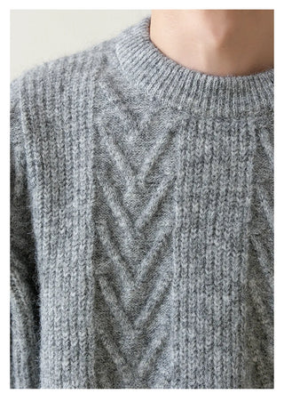 wool blend pullover
