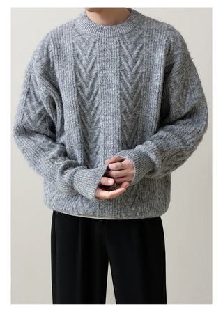 wool blend pullover
