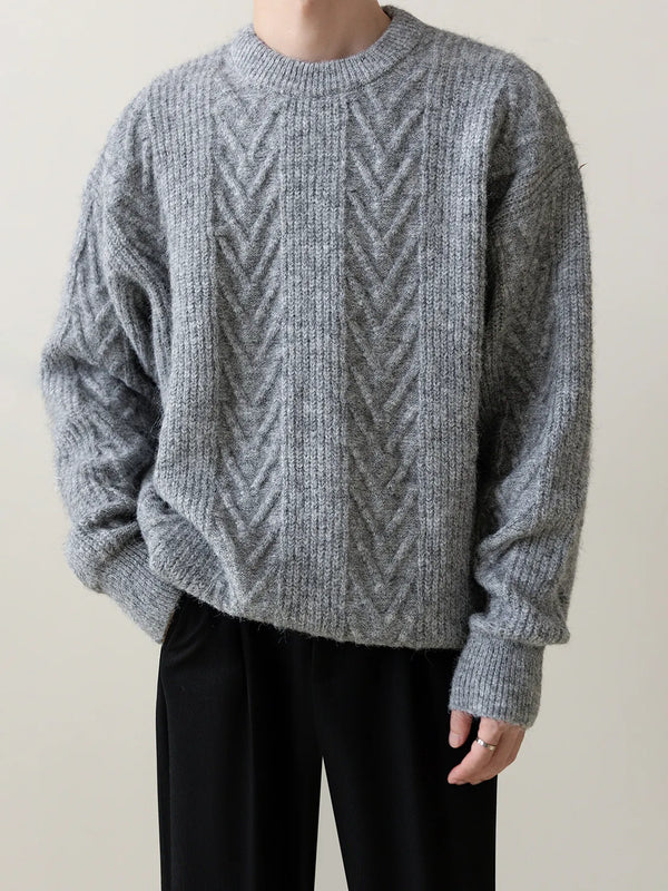 wool blend pullover