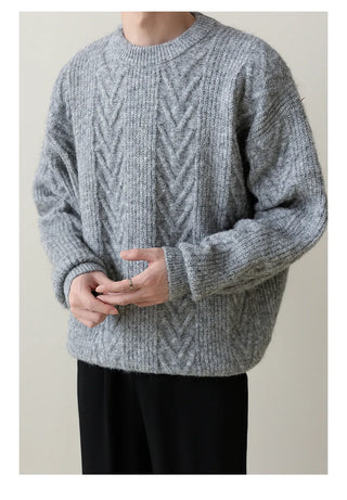 wool blend pullover