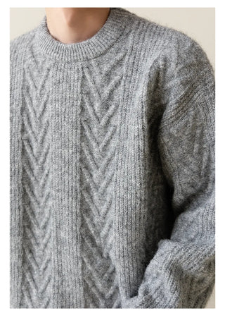wool blend pullover