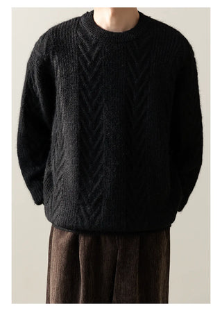 wool blend pullover