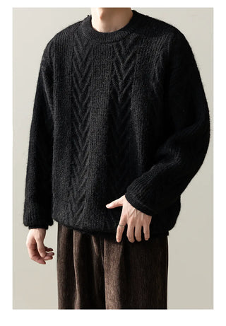 wool blend pullover