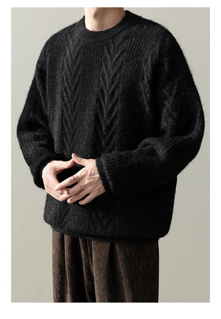 wool blend pullover