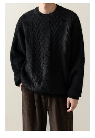 wool blend pullover