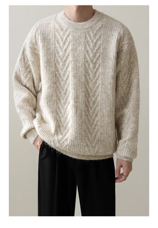 wool blend pullover