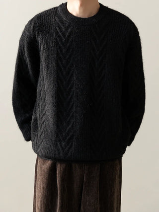 wool blend pullover