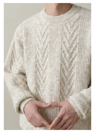 wool blend pullover
