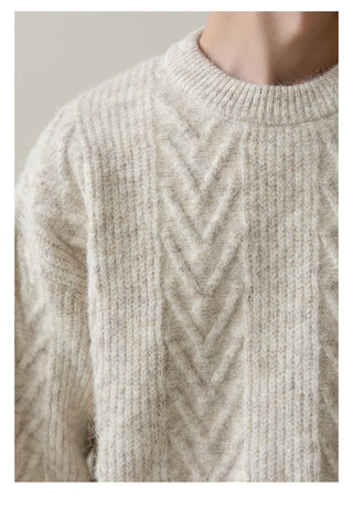 wool blend pullover