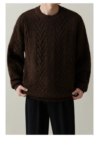 wool blend pullover