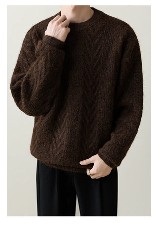 wool blend pullover