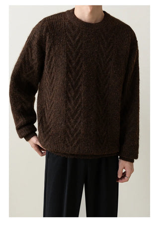 wool blend pullover