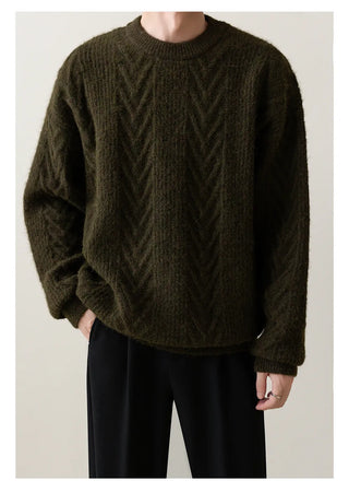 wool blend pullover