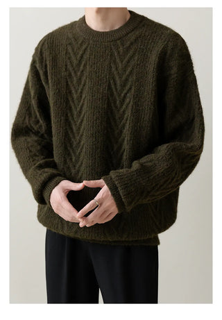 wool blend pullover