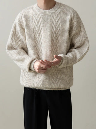 wool blend pullover