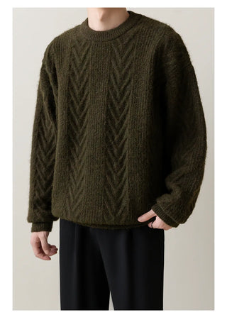 wool blend pullover
