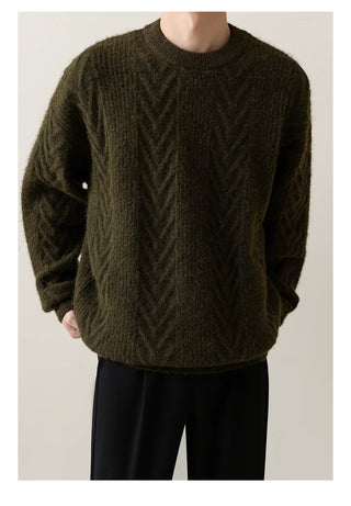 wool blend pullover