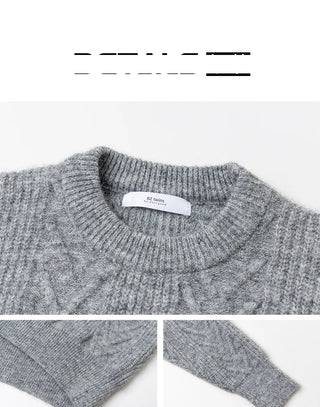 wool blend pullover