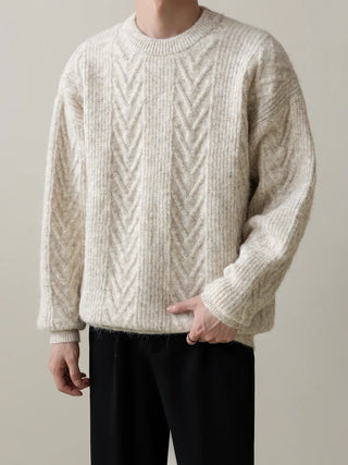 wool blend pullover