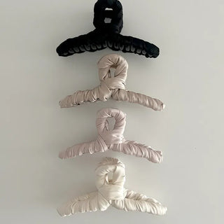 Satin Knot Twist Large Updo Hair Clip