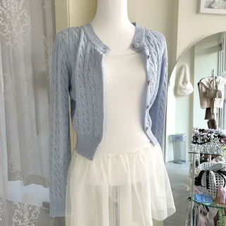 Organza Tiered Frill Layered Long Inner Strap Sleeveless