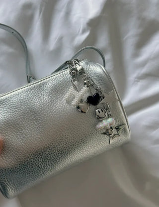 Cloud Smile Bag Decor Keyring Phone Strap