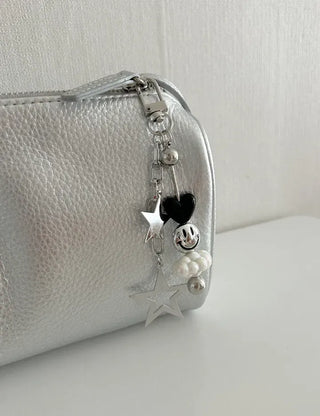 Cloud Smile Bag Decor Keyring Phone Strap