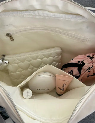 Nylon Daily Peddler Bag Baguette Shoulder Bag