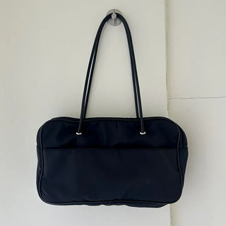 Nylon Daily Peddler Bag Baguette Shoulder Bag