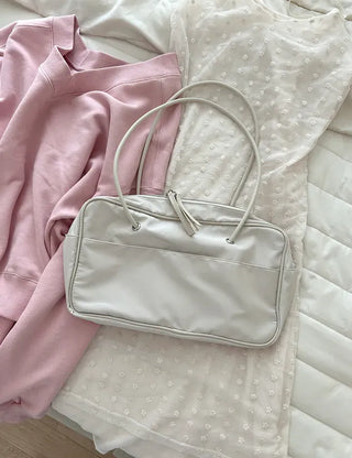 Nylon Daily Peddler Bag Baguette Shoulder Bag