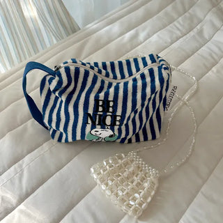 Authentic Size 2 Terry Snoopy Pouch Mini Bag