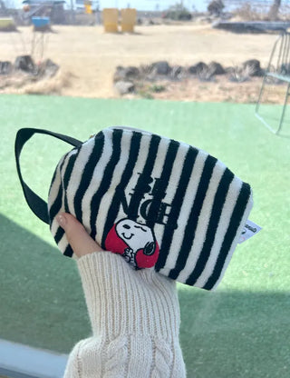 Authentic Size 2 Terry Snoopy Pouch Mini Bag