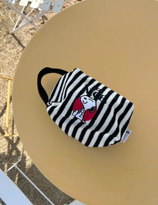 Authentic Size 2 Terry Snoopy Pouch Mini Bag