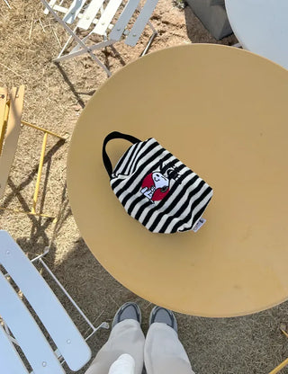 Authentic Size 2 Terry Snoopy Pouch Mini Bag
