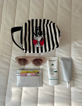 Authentic Size 2 Terry Snoopy Pouch Mini Bag