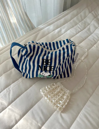 Authentic Size 2 Terry Snoopy Pouch Mini Bag