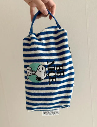 Authentic Size 2 Terry Snoopy Pouch Mini Bag