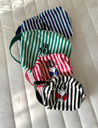 Authentic Size 2 Terry Snoopy Pouch Mini Bag