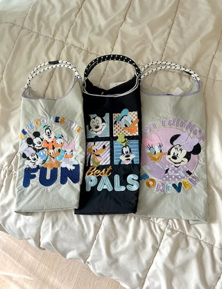 Rope Disney Authentic Waterproof Mickey Nylon Eco Bag