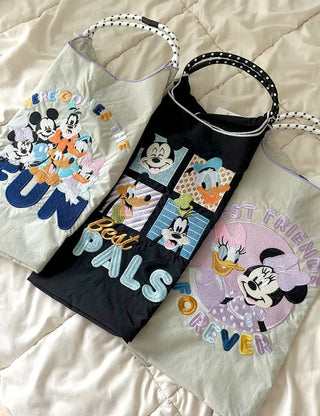 Rope Disney Authentic Waterproof Mickey Nylon Eco Bag