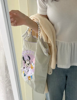 Rope Disney Authentic Waterproof Mickey Nylon Eco Bag