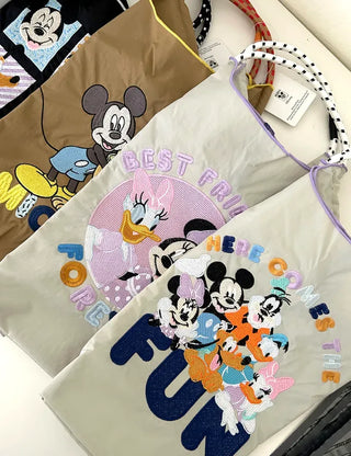 Rope Disney Authentic Waterproof Mickey Nylon Eco Bag