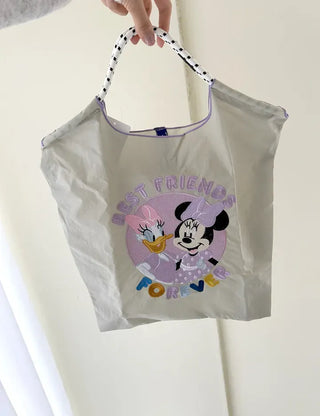 Rope Disney Authentic Waterproof Mickey Nylon Eco Bag